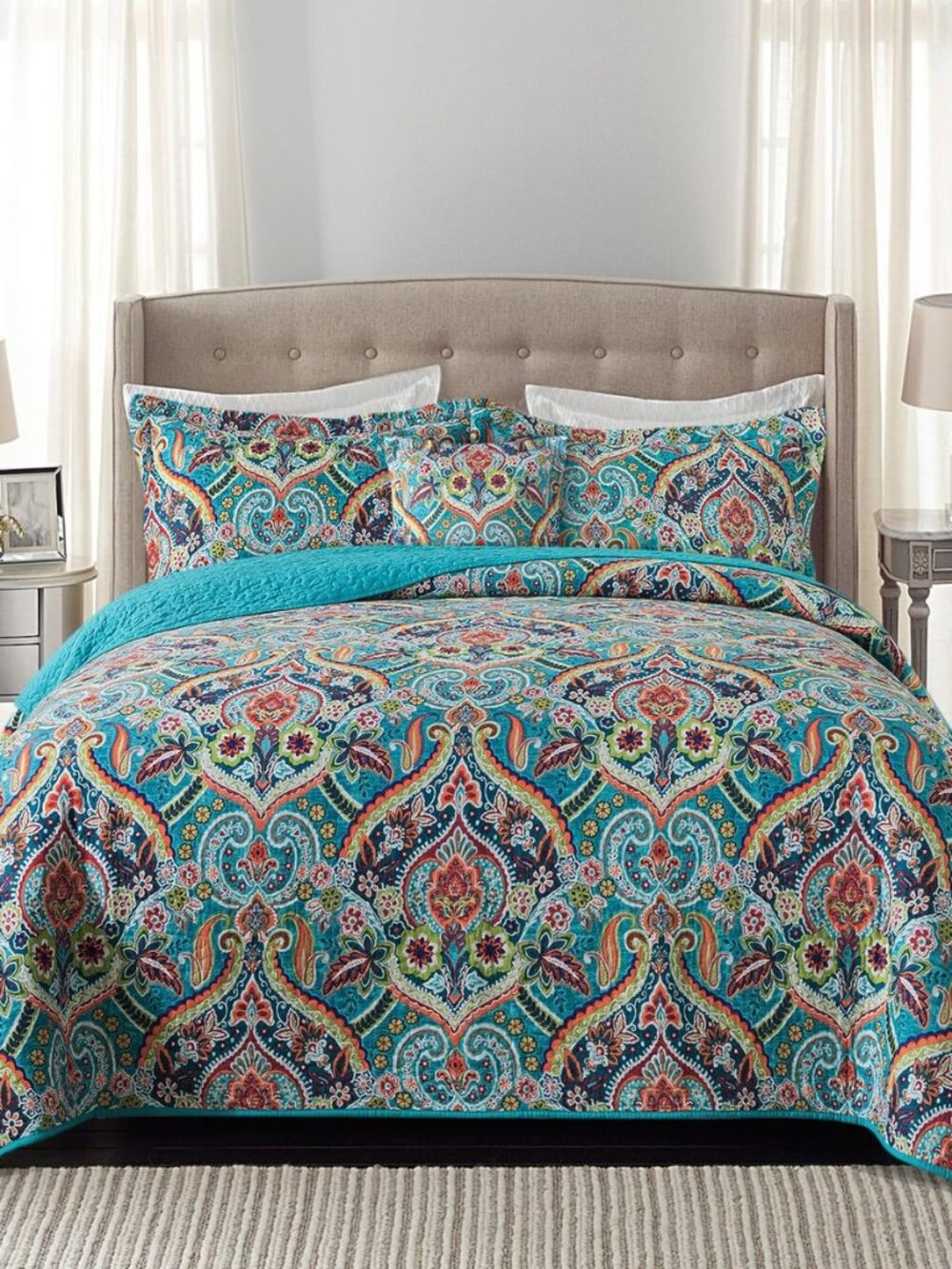 Cotton Quilt King Size - Lightweight King Size Quilt Bedding Set